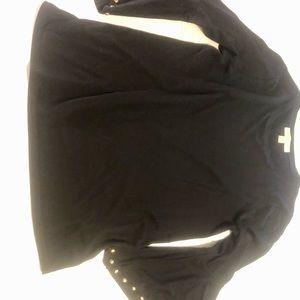 Michael Kors black top with bell sleeves
